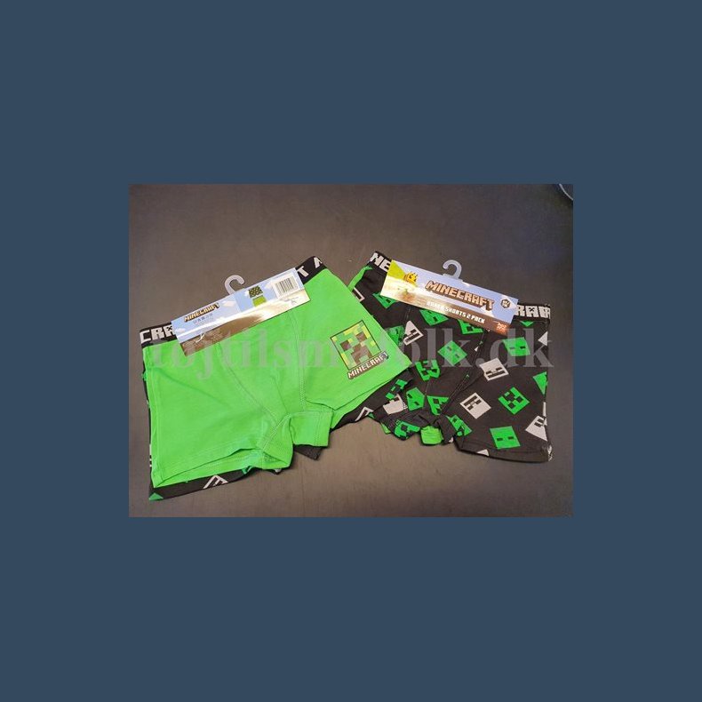 Minecraft boxershorts.